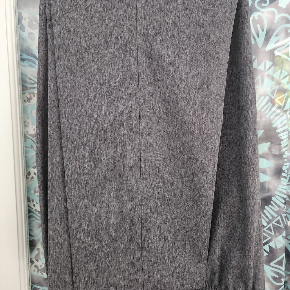 Alia Gray Dress Slacks, Size 14